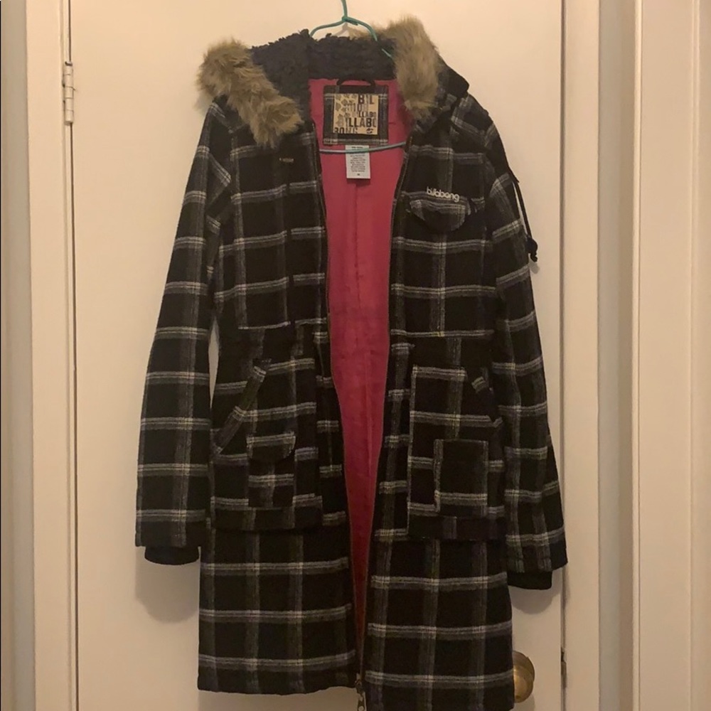 Billabong zip jacket - mid length